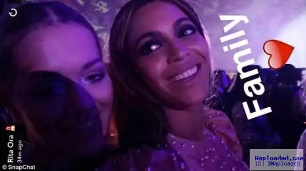 Photo: Rita Ora takes selfie with Beyonce at Met Gala